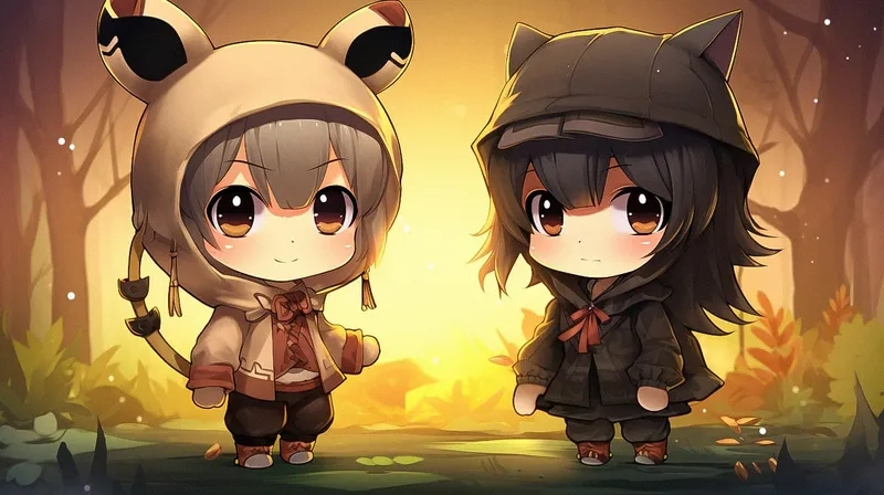 Cùng xem bộ sưu tập ảnh chibi bạn thân cực cute không thể bỏ lỡ
