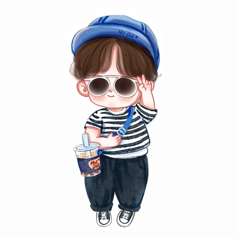 Sưu tầm ngay bộ hình chibi bé trai độc đáo đáng yêu