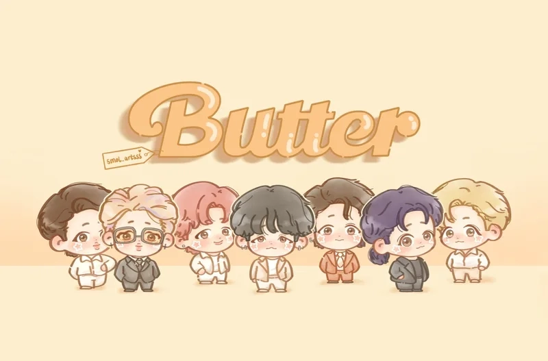 Bộ sưu tập bts chibi cute làm trái tim fan tan chảy