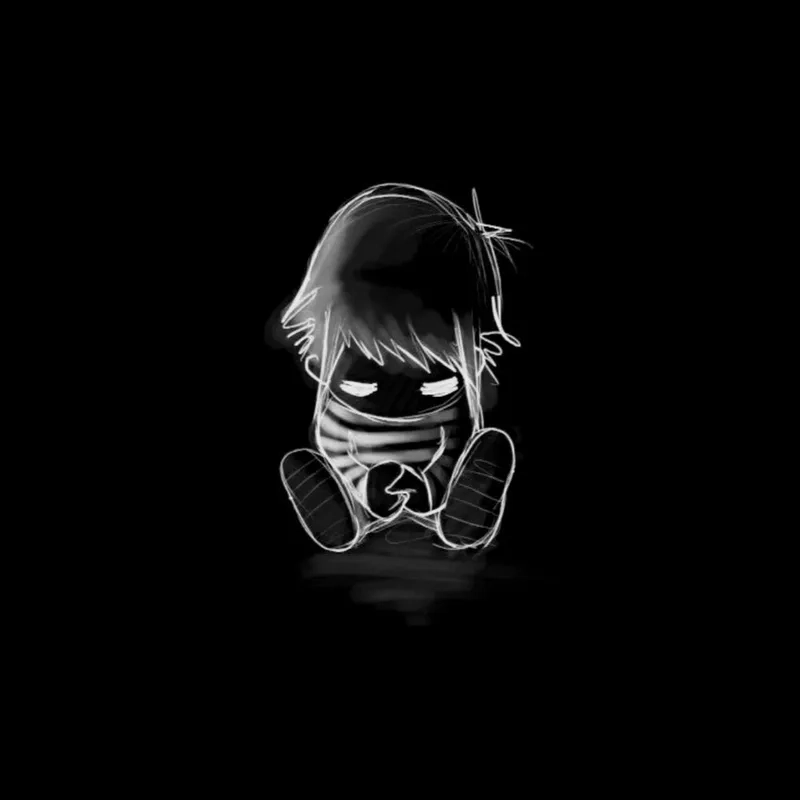 Tìm lại chính mình qua hình ảnh chibi buồn mang cảm xúc thật