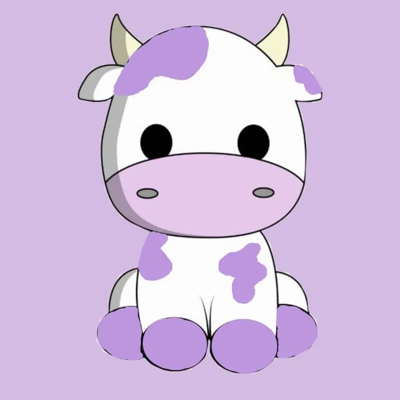 Trọn bộ bò sữa chibi cute anime cho tín đồ hoạt hình