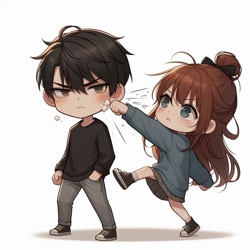 Sưu tầm ngay hình chibi cặp đôi cute làm ảnh đại diện độc đáo
