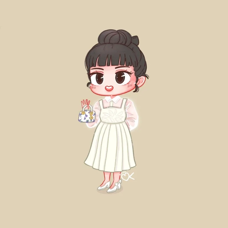 Fan BLACKPINK mê mẩn bộ ảnh jisoo chibi đáng yêu