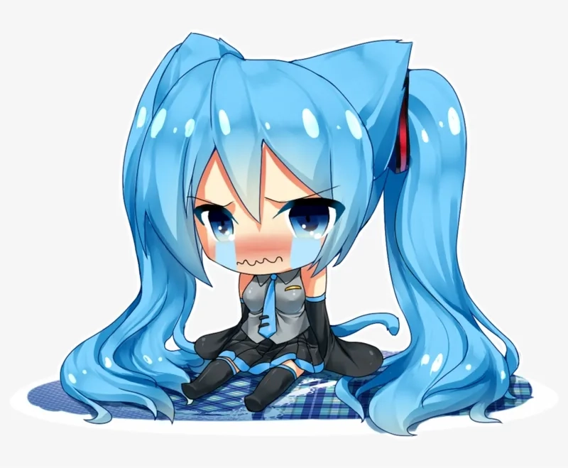 Dễ thương hết nấc với chibi khóc cute đáng yêu khiến ai cũng tan chảy