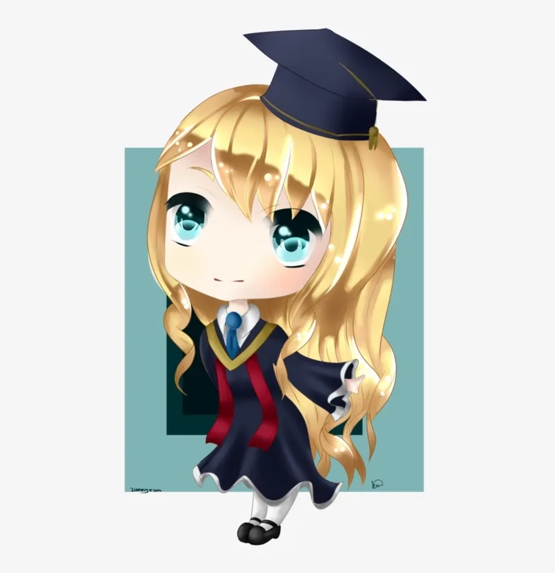 Top trend hình ảnh học sinh nữ chibi hot nhất giới trẻ
