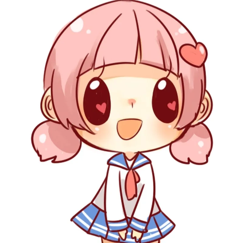 Tìm ngay ảnh học sinh nữ chibi làm ảnh bìa Facebook