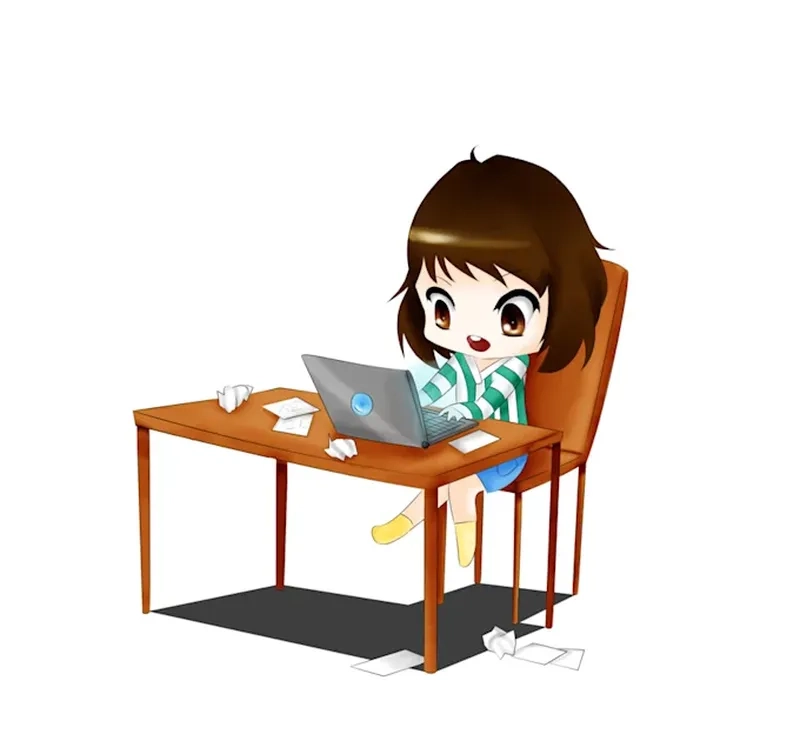Chọn lọc hình ảnh học sinh nữ chibi hot trend năm nay