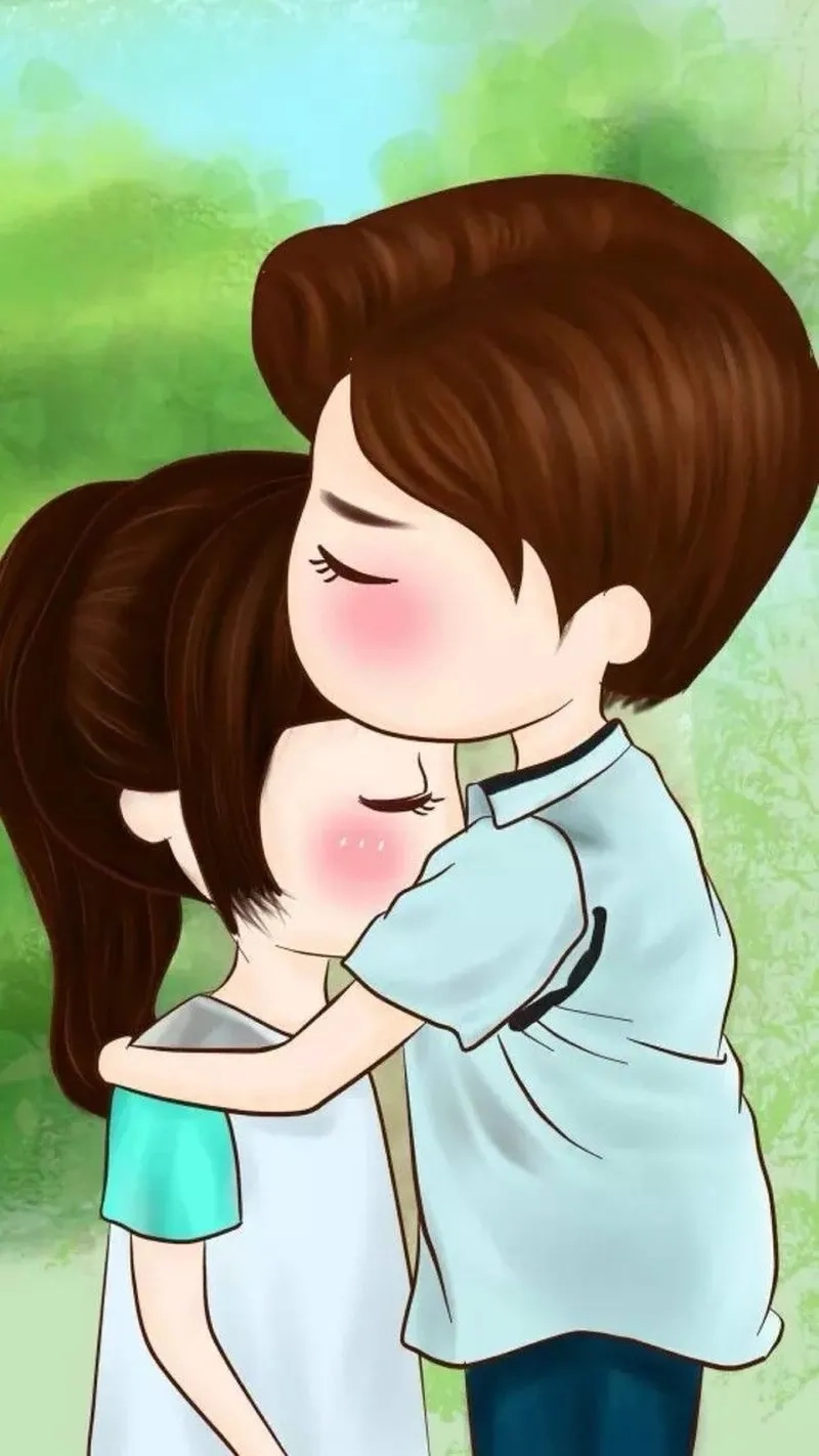 Đừng bỏ lỡ kho tàng ảnh chibi ôm nhau dễ thương nhất
