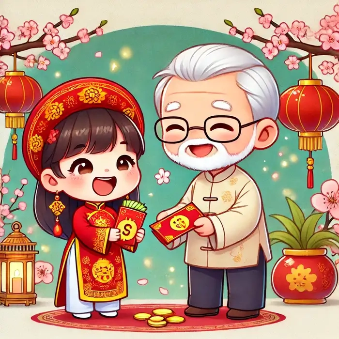 Gửi lời chúc năm mới qua chibi ảnh tết đáng yêu và đầy ý nghĩa