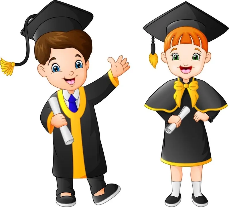 Thêm sắc màu tuổi học trò qua bộ sưu tập ảnh tốt nghiệp chibi cực xinh