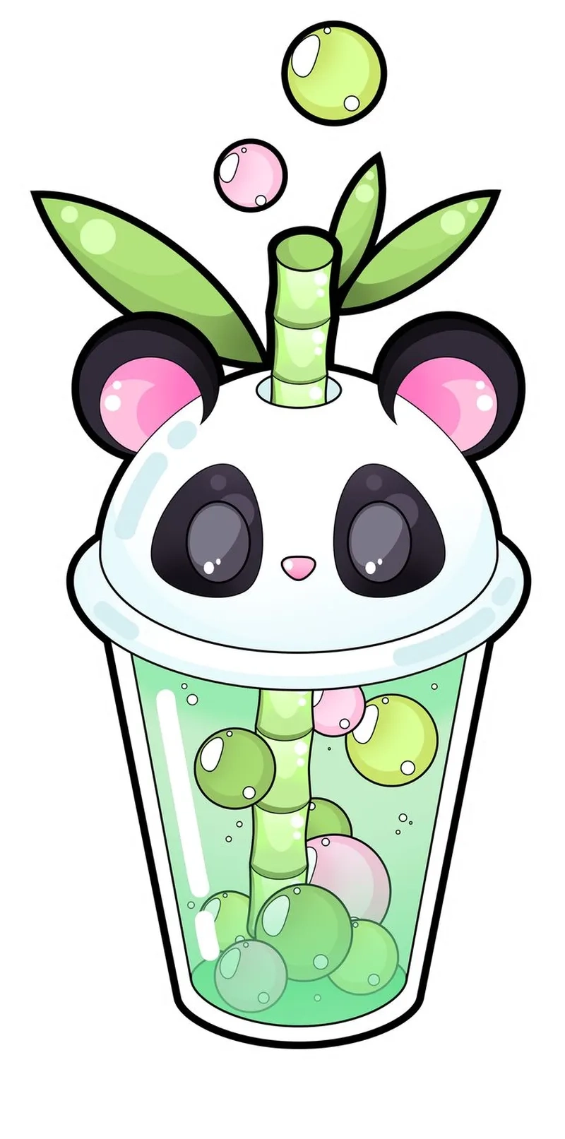 Siêu hot với hình ảnh trà sữa cute chibi khiến ai cũng muốn tải ngay