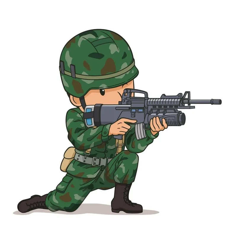 Bộ sưu tập ảnh bộ đội chibi đẹp cho tín đồ mê ảnh dễ thương