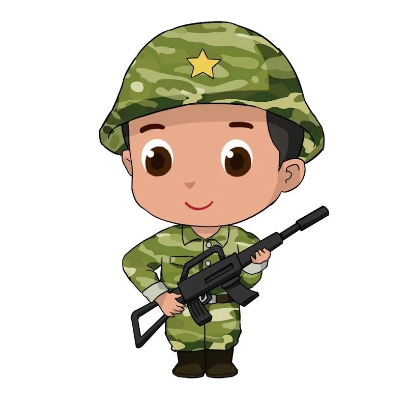 Tìm ngay hình bộ đội chibi cute để làm ảnh đại diện