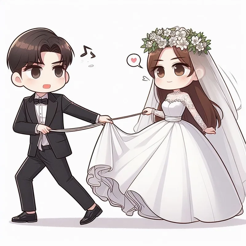 Cô dâu chú rể chibi là gì?