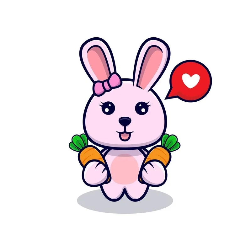 Tuyển chọn ảnh dễ thương hình thỏ cute hot trend