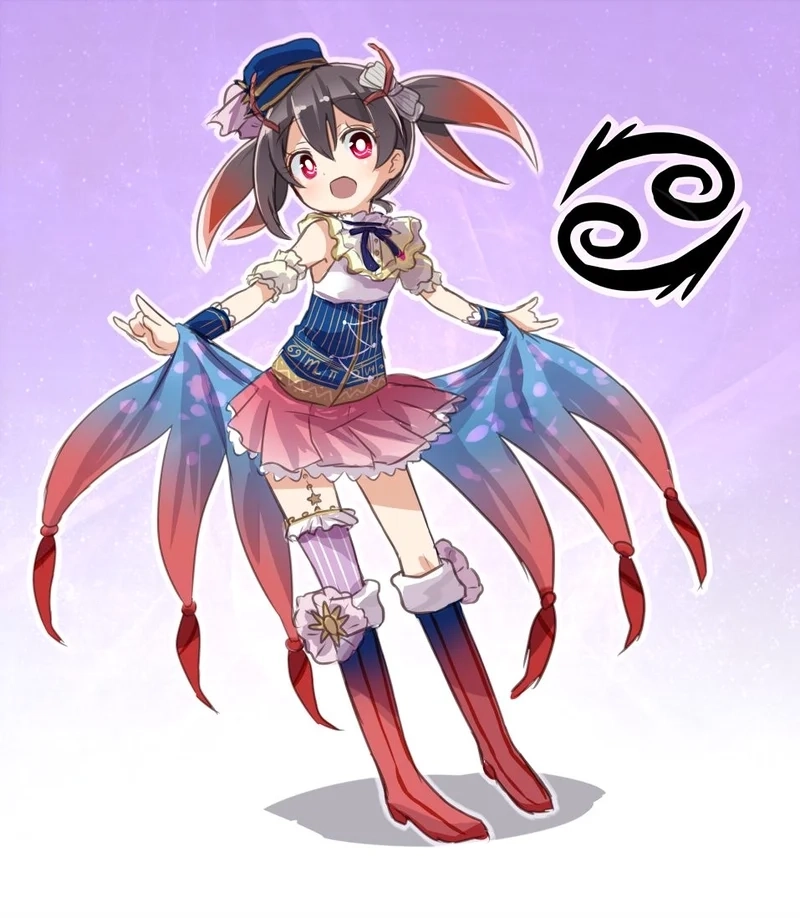 Khám phá bộ cung cự giải chibi độc đáo dành cho tín đồ hoàng đạo