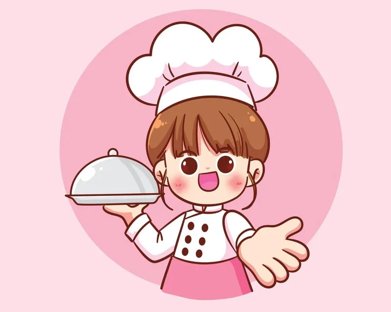 Nâng cấp ý tưởng thiết kế với hình ảnh đầu bếp chibi độc lạ