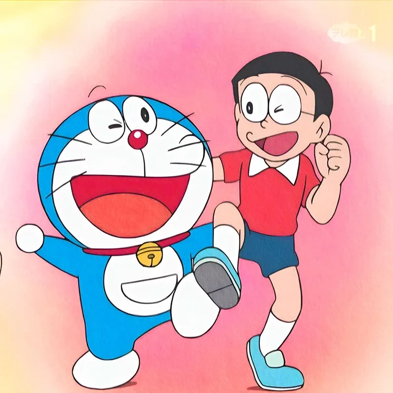 Tận hưởng tình bạn tình bạn doraemon và nobita