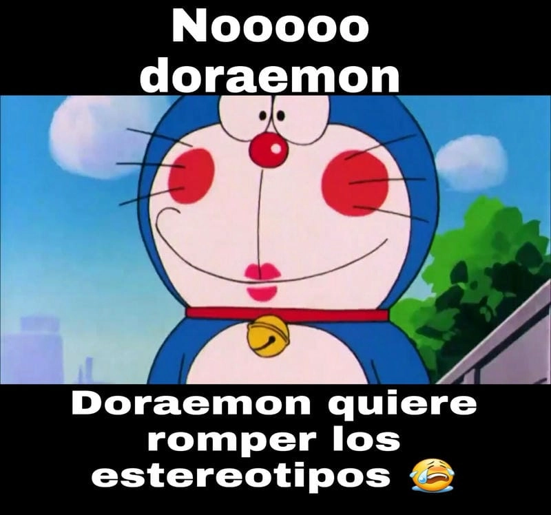 Lạc lối trong thế giới doraemon meme đáng yêu