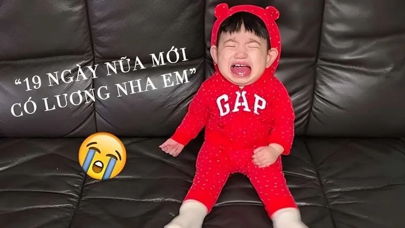 Tìm về em bé meme buồn cười