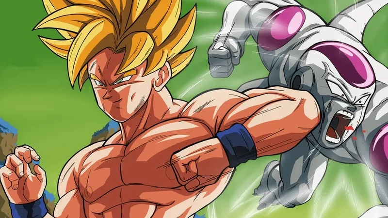 Trải nghiệm kịch tính trong truyện tranh goku vs frieza manga