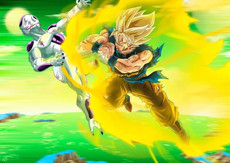 Trận chiến tối thượng giữa Black Frieza và Goku black frieza vs goku