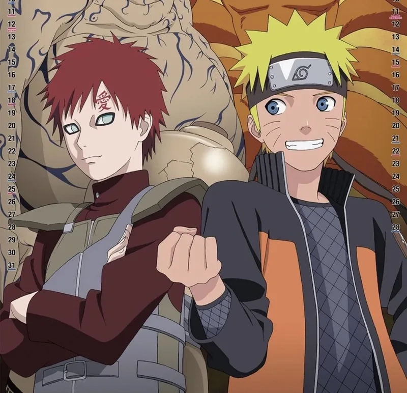 Tình bạn và đối đầu trong naruto x gaara