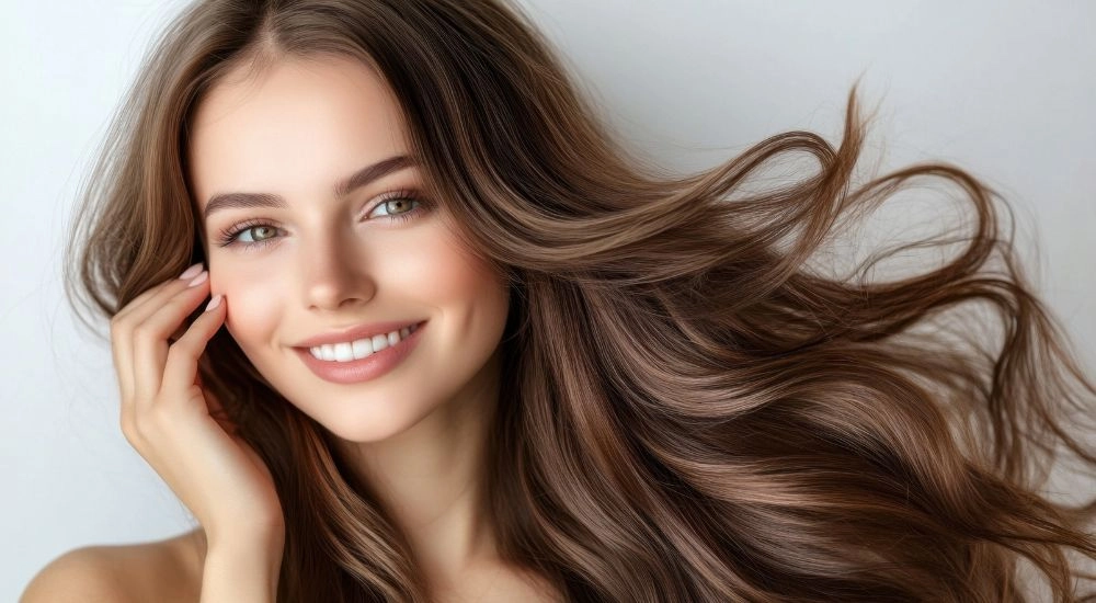 Ảnh gái xinh tóc dài và nụ cười ngọt ngào, làm tan chảy trái tim