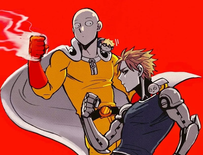 Trận đấu hấp dẫn saitama x genos
