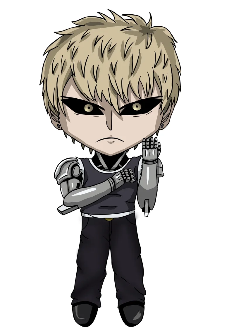 Phiên bản dễ thương siêu nhỏ với chibi genos