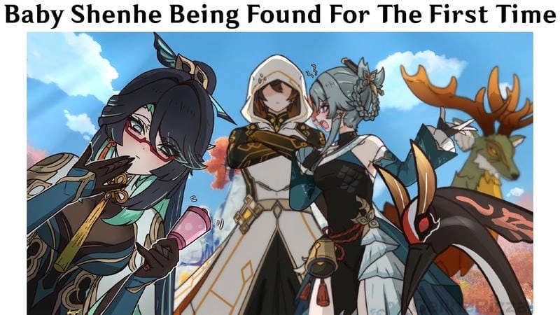 Sưu tầm những bức meme genshin impact dễ thương