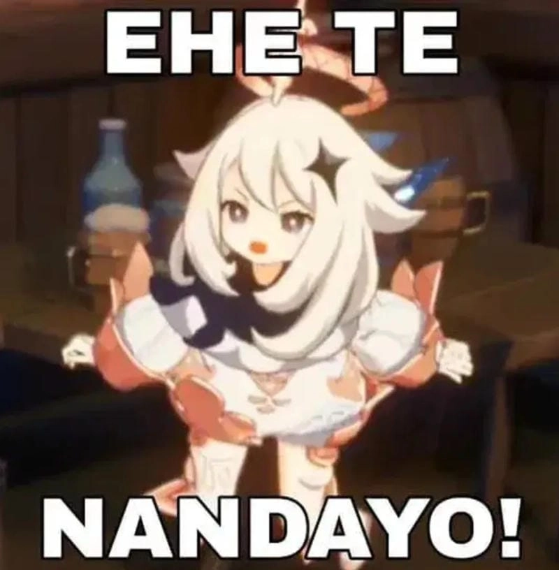 Tìm về genshin impact meme cảm xúc