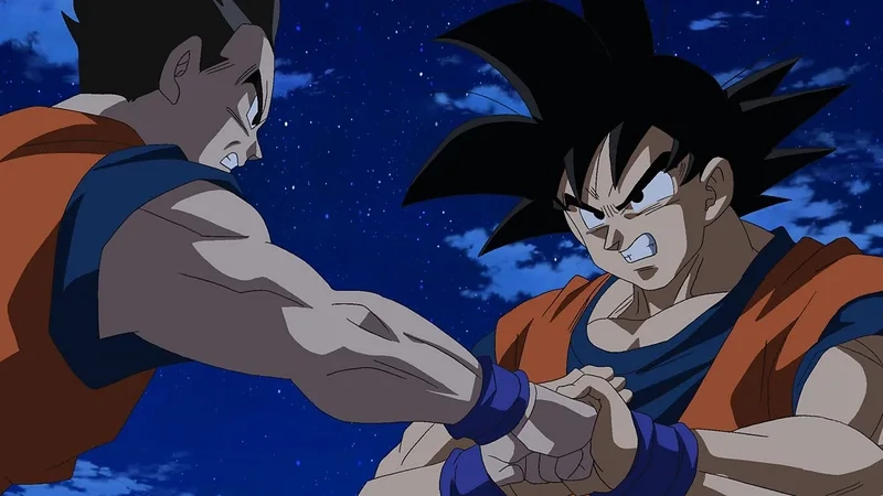 Khi Gohan gặp Goku trong trận chiến tuyệt vời gohan x goku