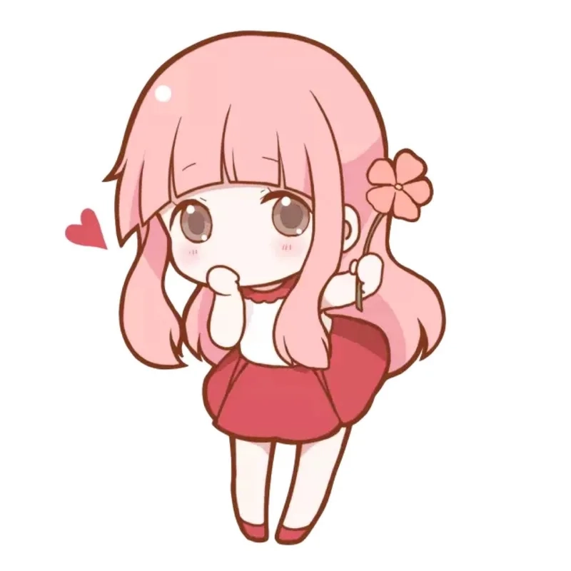 Chiêm ngưỡng anime nữ chibi đáng yêu làm hình nền cực chất