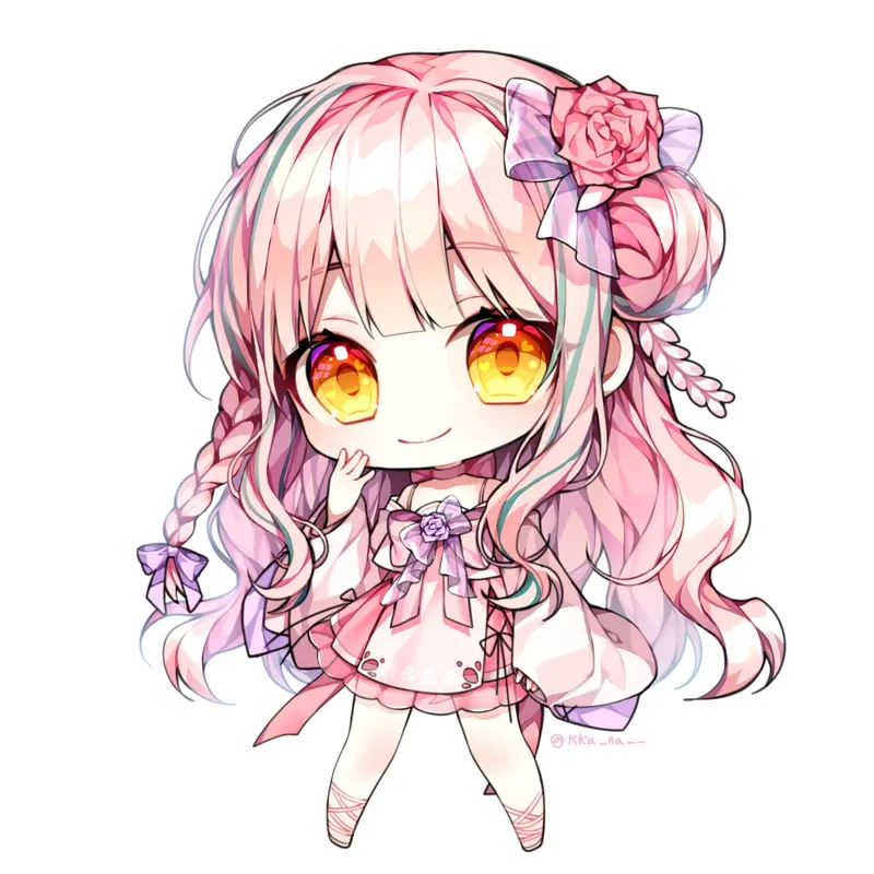 Làm mới phong cách với chibi cute hình nền siêu đáng yêu