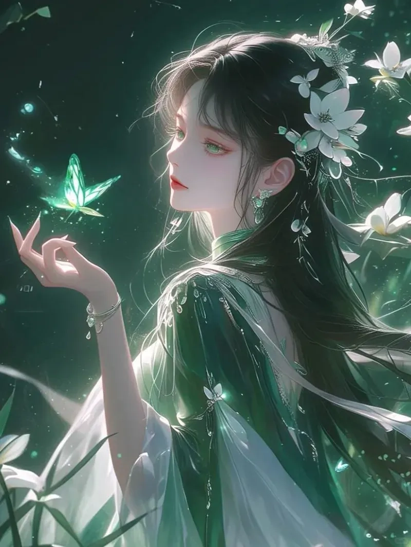 Hình nền anime nữ ngầu cho máy tính với chất lượng 4K