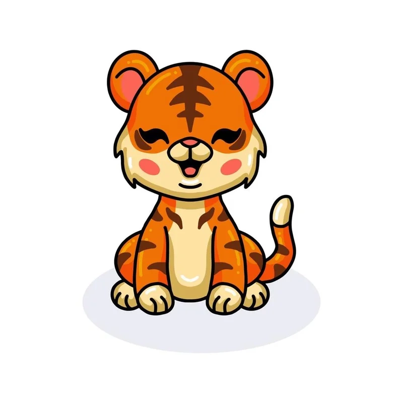 Khám phá bộ ảnh hổ chibi độc đáo dành cho fan yêu nghệ thuật