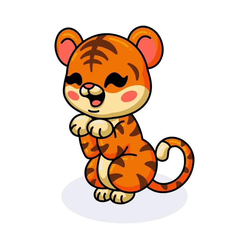 Top những hình hổ chibi được tìm kiếm nhiều nhất