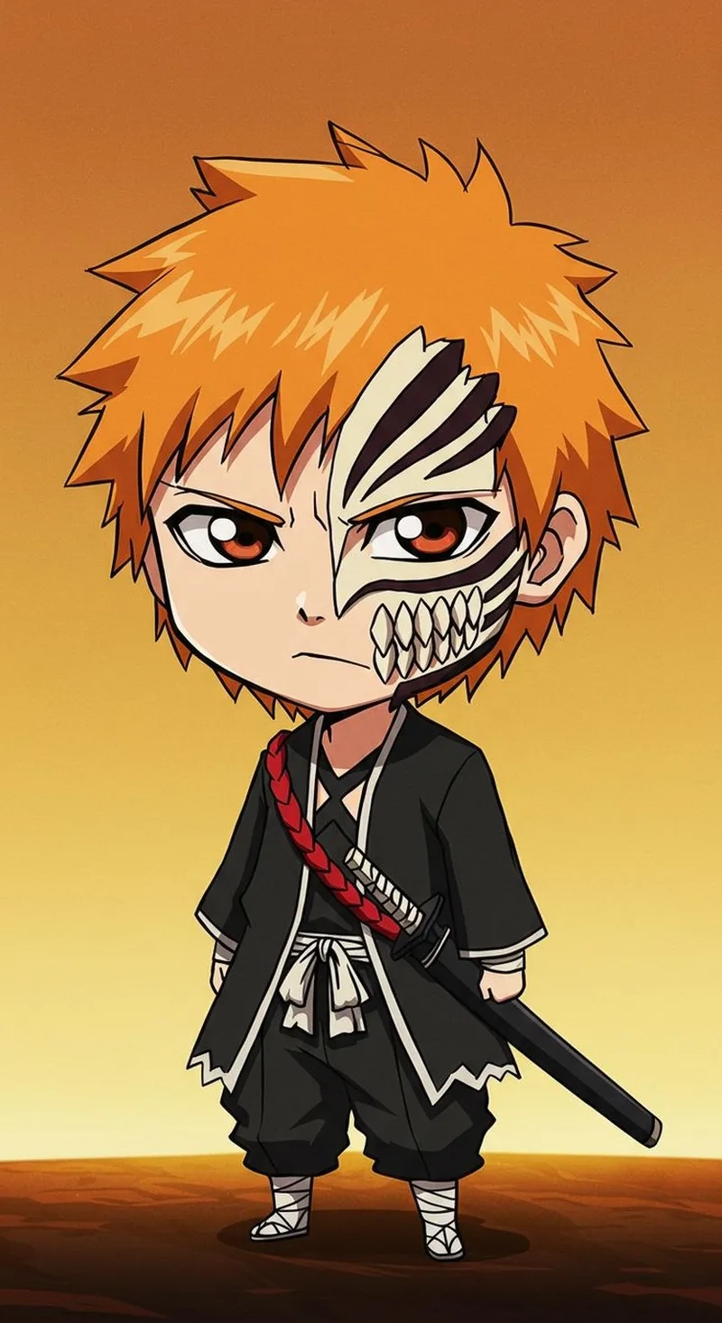 Tải ngay ichigo chibi png nền trong cực tiện lợi