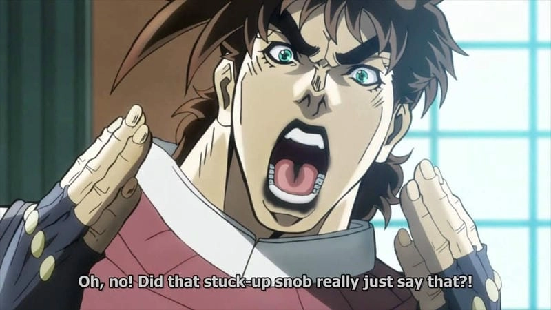Lạc lối trong jojo meme giải trí