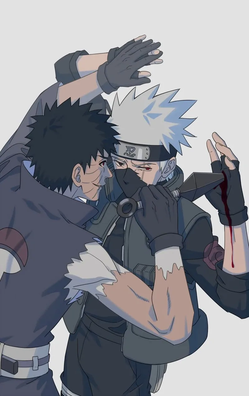 Ngắm khoảnh khắc định mệnh kakashi x obito