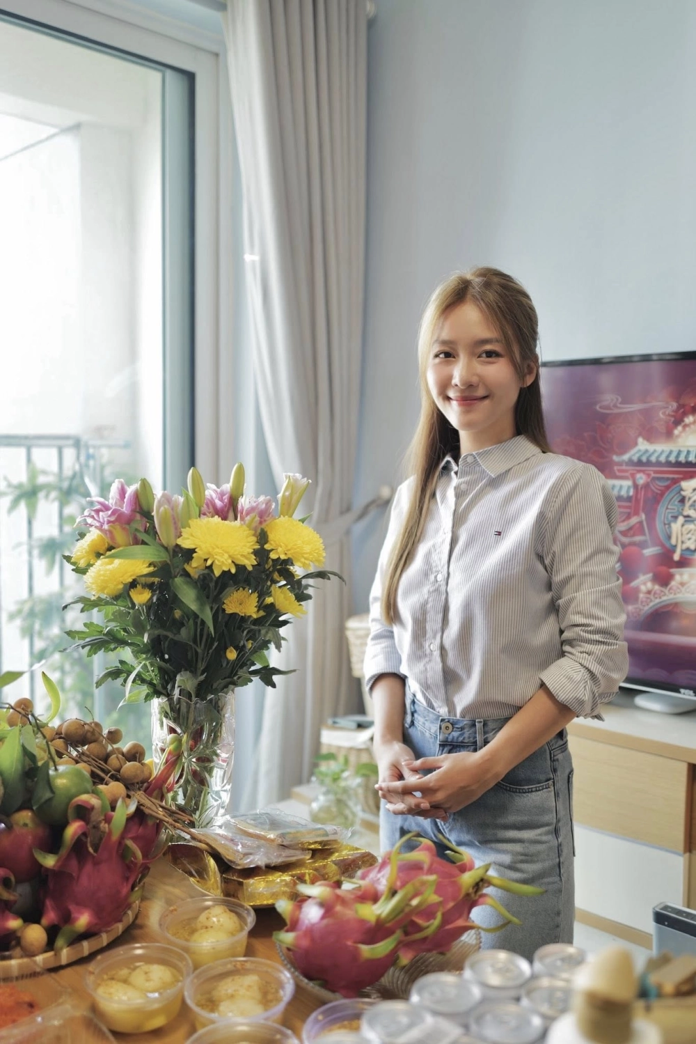 Khả Ngân khoe vẻ đẹp năng động và đầy sức sống