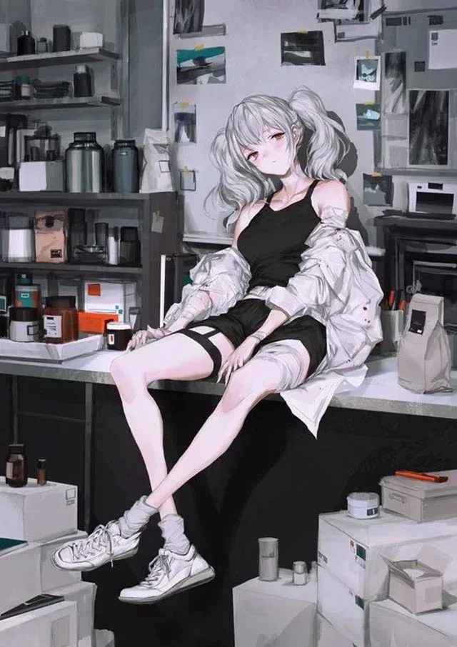 Hình ảnh gái anime ngầu HD sắc nét, không bị vỡ ảnh