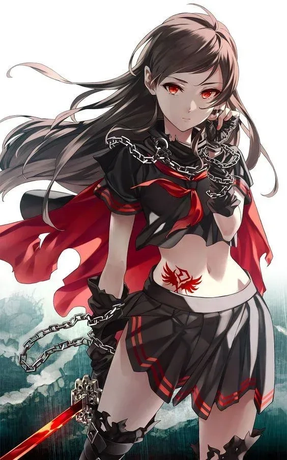 Hình nền gái anime ngầu cho điện thoại của bạn thêm cá tính