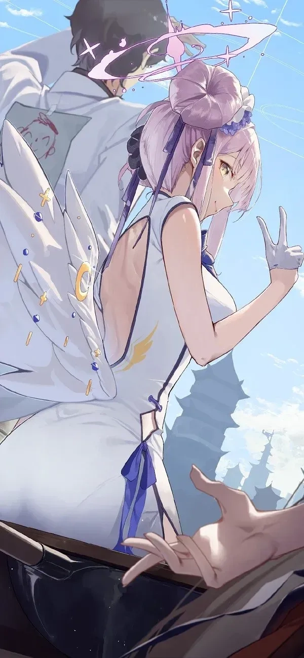 Ảnh anime girl dễ thương làm avatar Discord cho cộng đồng game thủ