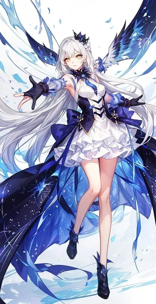 Ảnh anime girl dễ thương làm avatar Zalo cho trang cá nhân thêm xinh