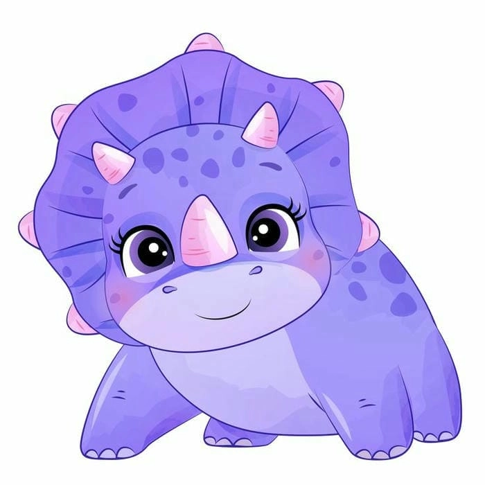Bộ sưu tập khủng long chibi cute khiến bạn tan chảy ngay
