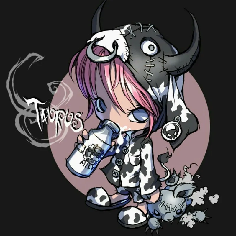 Khám phá nét đẹp ngọt ngào qua hình ảnh cung kim ngưu nữ chibi