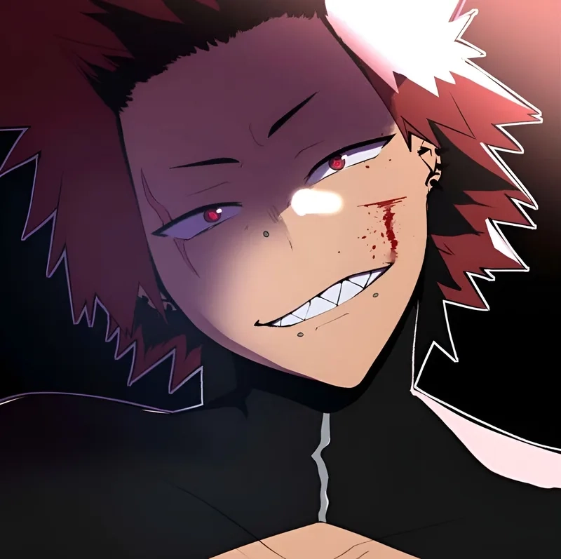 Không thể bỏ qua nét dễ thương của kirishima cute