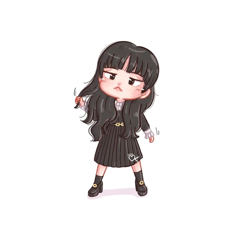 Ngắm bộ sưu tập ảnh lisa chibi cực đáng yêu ai cũng mê